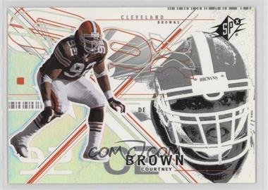 2002 SPx - [Base] #18 - Courtney Brown