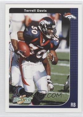 2002 Score - [Base] - National Convention Embossing #73 - Terrell Davis /5