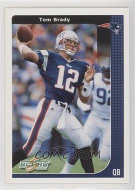 2002 Score - [Base] #137 - Tom Brady