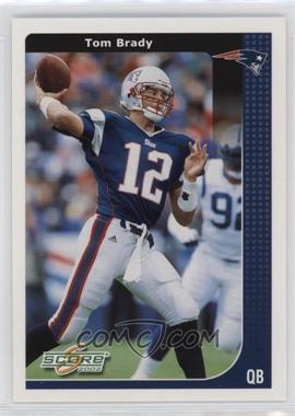 2002 Score - [Base] #137 - Tom Brady