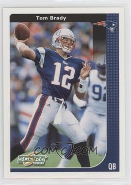 2002 Score - [Base] #137 - Tom Brady