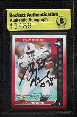 2002 Score - [Base] #329 - Bryant McKinnie [BAS Authentic]