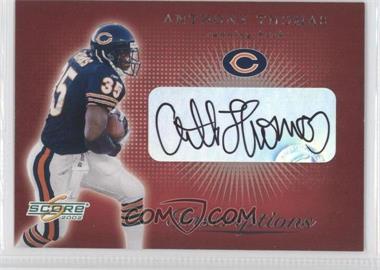 2002 Score - Inscriptions #IN-1 - Anthony Thomas