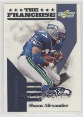 2002 Score - The Franchise #FR-27 - Shaun Alexander