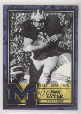 2002 TK Legacy Michigan Wolverines - Lettermen #L24 - Rob Lytle