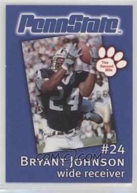 2002 The Second Mile Penn State Nittany Lions - [Base] #24 - Bryant Johnson [Noted]