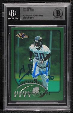 2002 Topps - [Base] #353 - Ed Reed [BAS BGS Authentic]