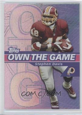 2002 Topps - Own the Game #OG11 - Stephen Davis