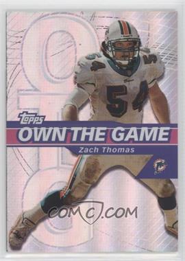 2002 Topps - Own the Game #OG28 - Zach Thomas