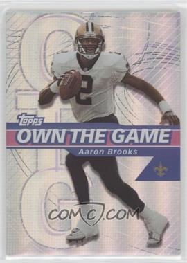 2002 Topps - Own the Game #OG8 - Aaron Brooks [EX to NM]