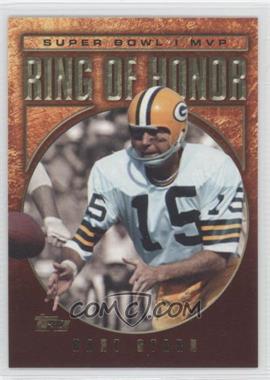 2002 Topps - Ring of Honor #BS1 - Bart Starr