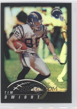 2002 Topps Chrome - [Base] - Black Refractor #101 - Tim Dwight /599