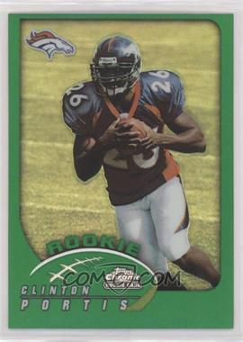 2002 Topps Chrome - [Base] #181 - Rookie Refractor - Clinton Portis