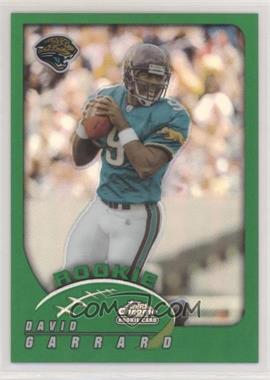 2002 Topps Chrome - [Base] #195 - Rookie Refractor - David Garrard [EX to NM]