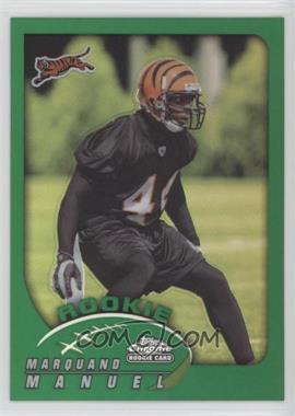 2002 Topps Chrome - [Base] #233 - Rookie Refractor - Marquand Manuel