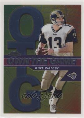 2002 Topps Chrome - Own the Game #OG1 - Kurt Warner