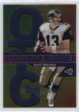 2002 Topps Chrome - Own the Game #OG1 - Kurt Warner