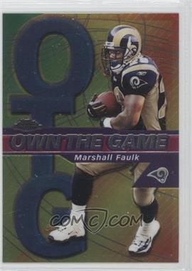 2002 Topps Chrome - Own the Game #OG13 - Marshall Faulk