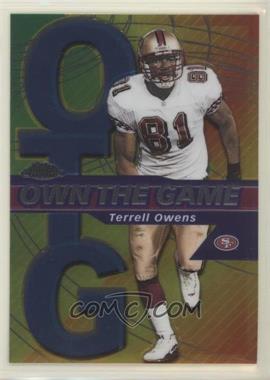 2002 Topps Chrome - Own the Game #OG19 - Terrell Owens