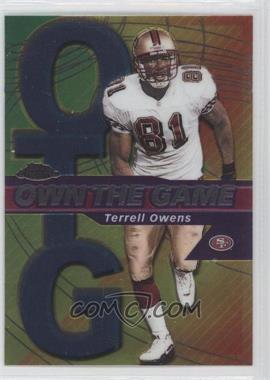 2002 Topps Chrome - Own the Game #OG19 - Terrell Owens