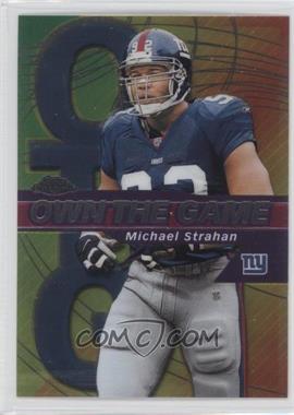 2002 Topps Chrome - Own the Game #OG25 - Michael Strahan