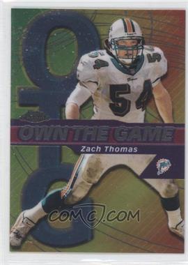 2002 Topps Chrome - Own the Game #OG28 - Zach Thomas