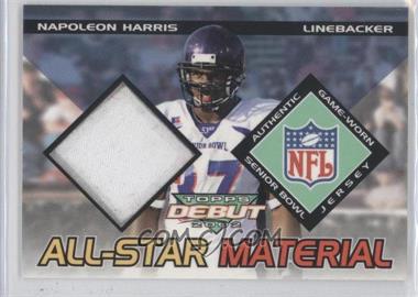 2002 Topps Debut - All-Star Materials #AM-NH - Napoleon Harris