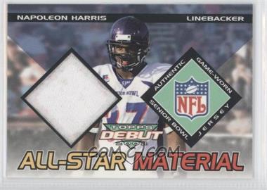 2002 Topps Debut - All-Star Materials #AM-NH - Napoleon Harris
