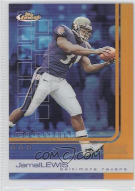 2002 Topps Finest - [Base] - Gold Refractor #43 - Jamal Lewis /25