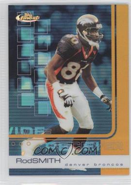 2002 Topps Finest - [Base] - Gold Refractor #45 - Rod Smith /25