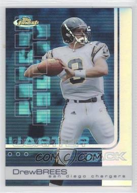 2002 Topps Finest - [Base] - Refractor #59 - Drew Brees /250