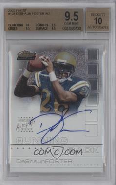 2002 Topps Finest - [Base] #128 - DeShaun Foster /1200 [BGS 9.5 GEM MINT]