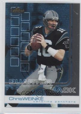 2002 Topps Finest - [Base] #24 - Chris Weinke