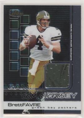 2002 Topps Finest - [Base] #76 - Brett Favre /499