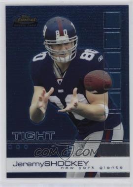 2002 Topps Finest - [Base] #87 - Jeremy Shockey