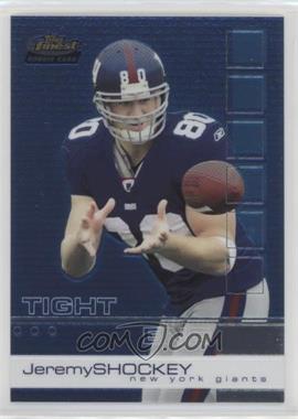 2002 Topps Finest - [Base] #87 - Jeremy Shockey