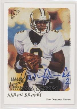 2002 Topps Gallery - Certified Autograph Issue #G-AB - Aaron Brooks