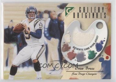 2002 Topps Gallery - Originals Jerseys #GO-DB - Drew Brees