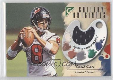 2002 Topps Gallery - Originals Jerseys #GO-DC - David Carr