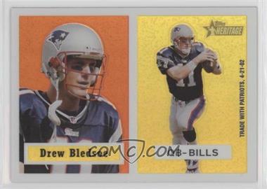 2002 Topps Heritage - [Base] - Retrofractor #87 - Drew Bledsoe /557