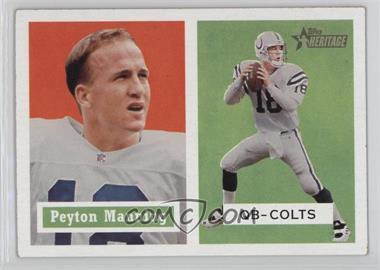 2002 Topps Heritage - [Base] #86 - Peyton Manning