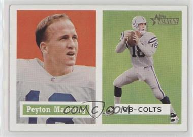 2002 Topps Heritage - [Base] #86 - Peyton Manning