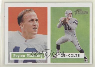 2002 Topps Heritage - [Base] #86 - Peyton Manning