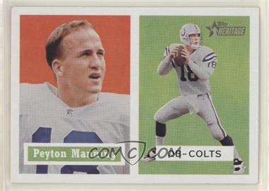 2002 Topps Heritage - [Base] #86 - Peyton Manning