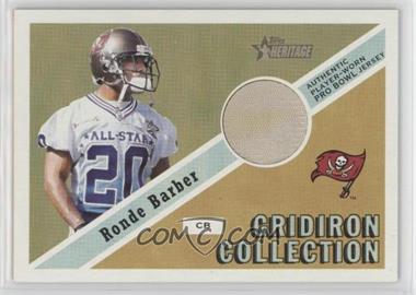 2002 Topps Heritage - Gridiron Collection #GC-RB - Ronde Barber /999