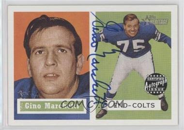 2002 Topps Heritage - Real One Autographs #HR-GM - Gino Marchetti