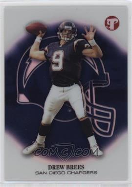 2002 Topps Pristine - [Base] - Refractor #6 - Drew Brees /349