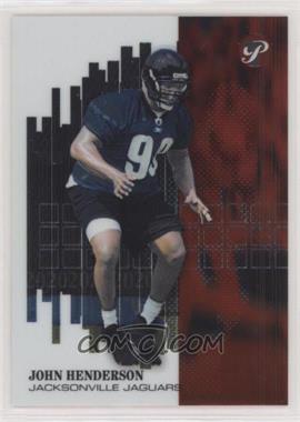 2002 Topps Pristine - [Base] #109 - John Henderson /999