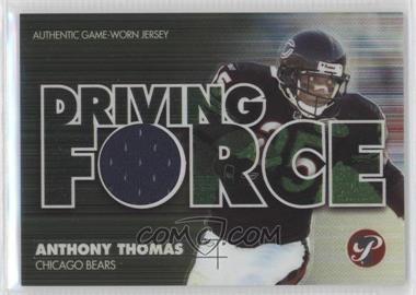 2002 Topps Pristine - Driving Force #DF-AT - Anthony Thomas