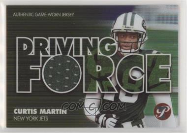 2002 Topps Pristine - Driving Force #DF-CM - Curtis Martin